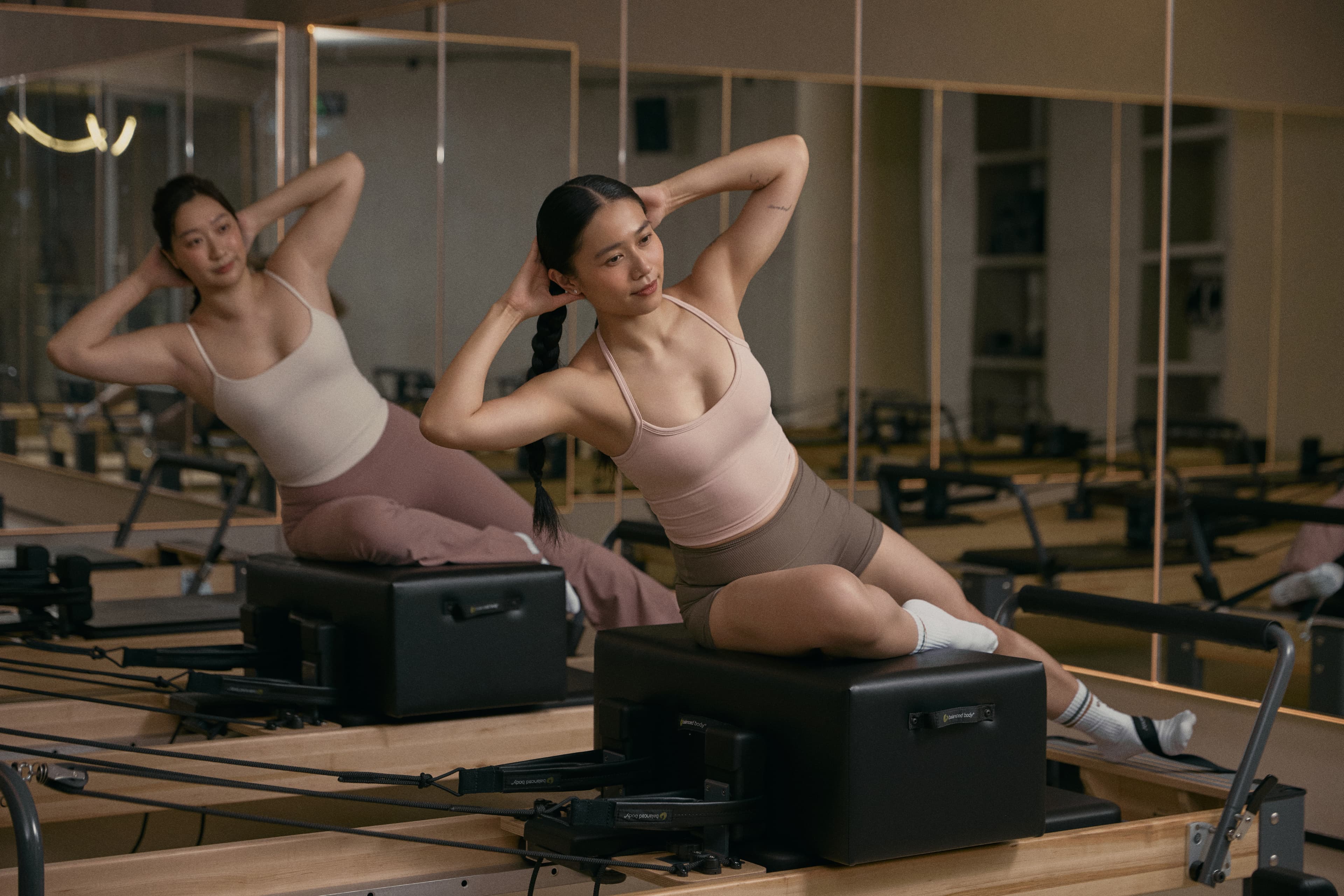 Pilates Reformer Exercise